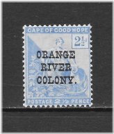 Orange River Colony 1900 2.5p Ultra Stamp