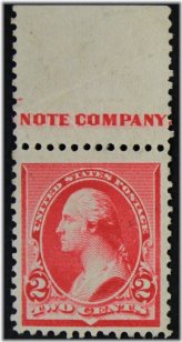 Vintage Washington Imprint Single Stamp