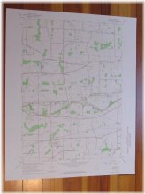 Vintage USGS Topo Map of Cambria, New York (1968)