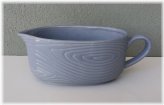 Slate Blue Woodland Gravy Boat