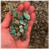 Turquoise Rough and Free Faceted Gemstone Bundle