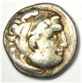 Alexander's Silver Drachm Coin