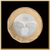 Mexico 20 Pesos Commemorative Bimetallic Coin