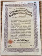 Historical Reichsmark Bond