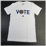 Philadelphia Union White Men's adidas Short Sleeve Shirt