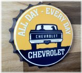 Vintage Chevrolet Tin Sign