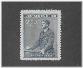 Historical German Stamp: Hitler's Birthday 1942