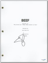 The Script of Legends: Steven Yeun Autographed Episode with 'Danny Cho