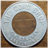 Angola Encased Cent Penny Token