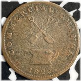Upper Canada Half Penny Token (1820) - Lot#D8916