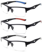 SharpView Rectangular Reading Glasses