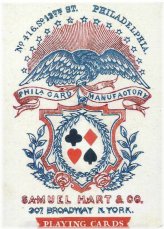 Antebellum Playing Cards - 1858 Victorian Era Deck