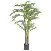 Golden Cane Palm Tree Decor