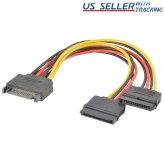 SATA Power Y-Splitter Cable Adapter Set