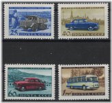 Soviet Automobile Heritage Stamp Collection