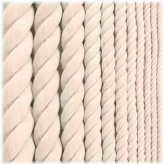 Natural Twist Cotton Rope by GOLBERG