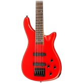 Candy Apple Red 5-String Bass by Rogue