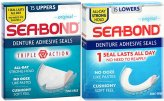 Denture Secure Set - Upper and Lower Adhesive Strips (30 count)