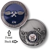 Skyline Treasures: U.S. Navy Aviation Mechanic Challenge Coins