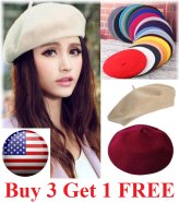 Chic Wool Beret - French Style, Lightweight, and Warm