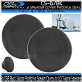 DS18 CS-6/BK 6.5" Black Silicon Protective Speaker Cover