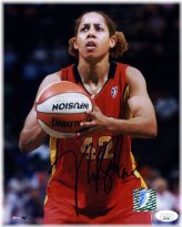 Connecticut Sun Autographed Glossy Photo by Nykesha Sales