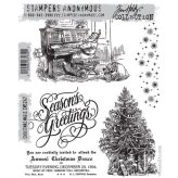 Christmas Magic Stamp Set" by Tim Holtz Stampers Anonymous