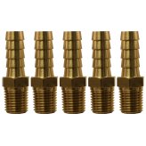 Brass Hose Fitting Set (Pack of 5)