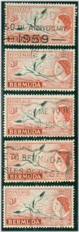 Bermuda Heritage Stamps Collection