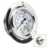 Liquid Filled Panel Mount Pressure Gauge