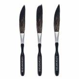 Sword Stripe Brush Trio Kit - Precision Sizes (0, 00, 000)