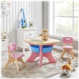 Playful Peak Table and Chair Set
