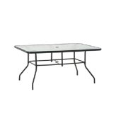Sunny Isle Glass Top Dining Table