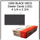 Black Archival Film Dealer Cards - Acid-Free and Protective