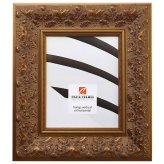 Borromini Gold-Bronze Wood Picture Frame