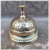 Victorian Brass Service Bell