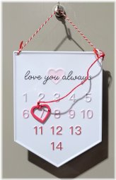 Heartfelt Countdown Calendar