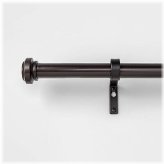 Threshold Oil Rubbed Bronze Cap Curtain Rod