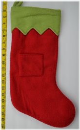 Festive Fleece Padded Pet Stocking