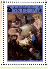 Sacred Nativity Stamp Collection