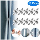 Magnetic Curtain Clips Set for Hassle-Free Window Decor