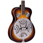 Vintage Sunburst Resonator Guitar with Round Neck by Regal