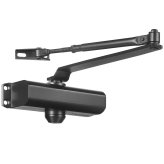 Hydraulic Heavy Duty Door Closer - Black