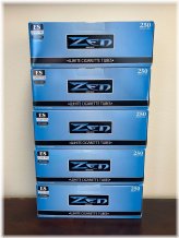 Tranquil Sky King Size Cigarette Tubes - 250ct Box [5-Boxes]