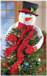 Frosty's Tree Embrace