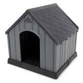 Gray Haven Outdoor Pet Shelter for Large Dogs