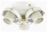 Savoy House White Ceiling Fan Light Kit