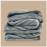 Faux Fur Reversible Bed Throw - Ultra Soft and Cozy Warm with Mink Feel