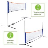 Sports Net Set with Portable Stand and Carry Bag
