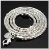 Silver Serpentine Necklace